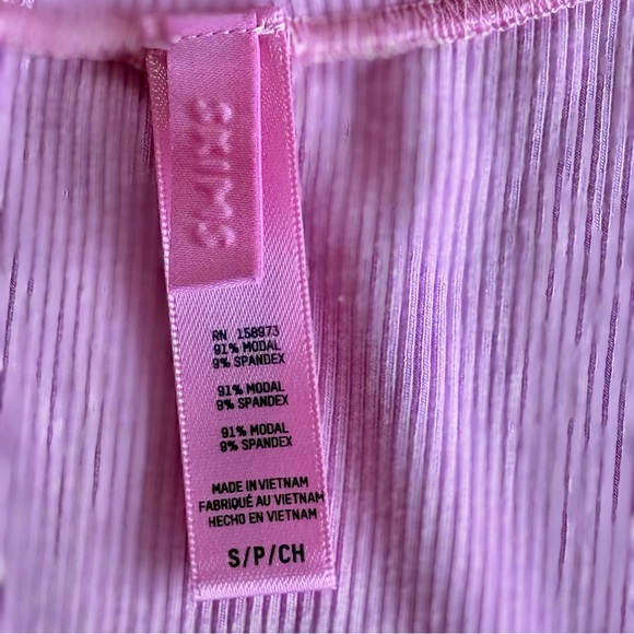 SKIMS | SOFT LOUNGE MINI DRESS | COTTON CANDY | Sz S - Picture 5 of 5